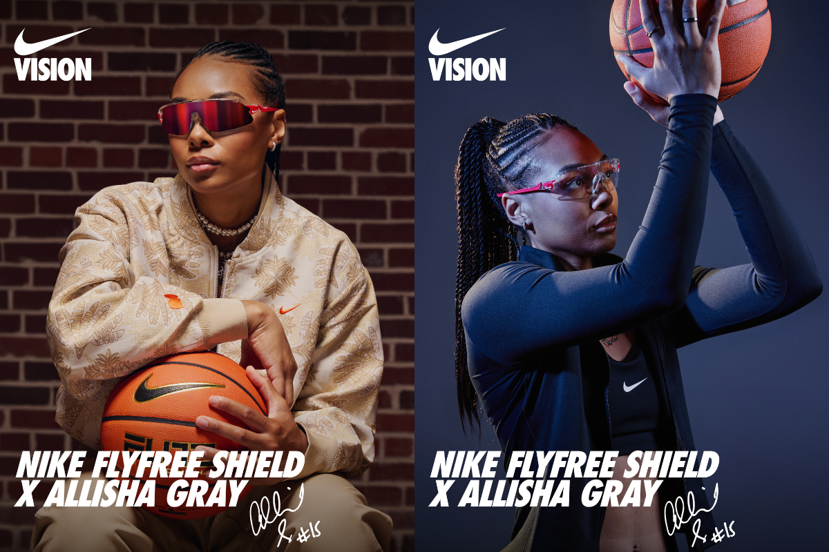 Nike Vision Launches Nike Flyfree Shield with Allisha Gray